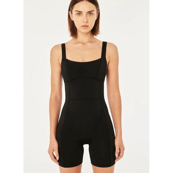 P.E NATION Recalibrate Black Romper One Piece Size Small - Picture 1 of 10